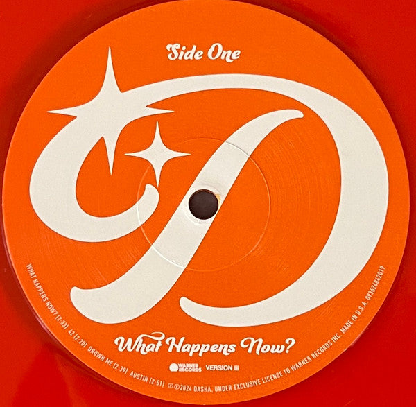 Dasha (25) - What Happens Now? (LP) - Velvet Music