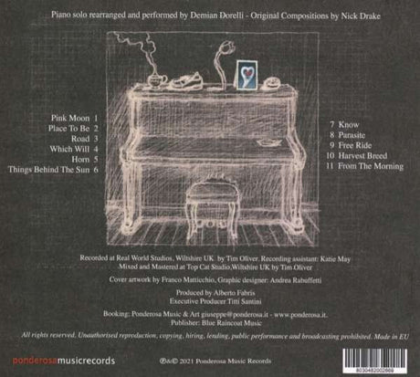 Demian Dorelli - Nick Drake's Pink Moon - A Journey On Piano (CD d'occasion)