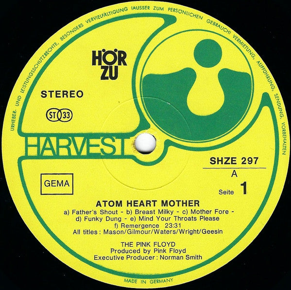 Pink Floyd - Atom Heart Mother (CD d'occasion)