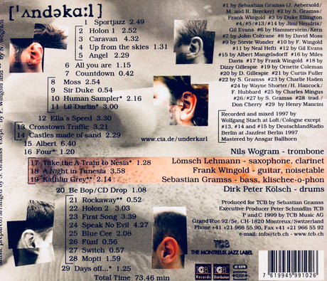 Underkarl - Jazzessence  (tweedehands CD) - Velvet Music