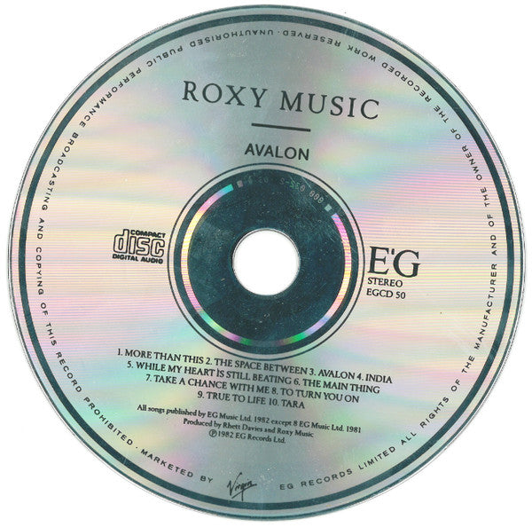 Roxy Music - Avalon (tweedehands CD) - Velvet Music