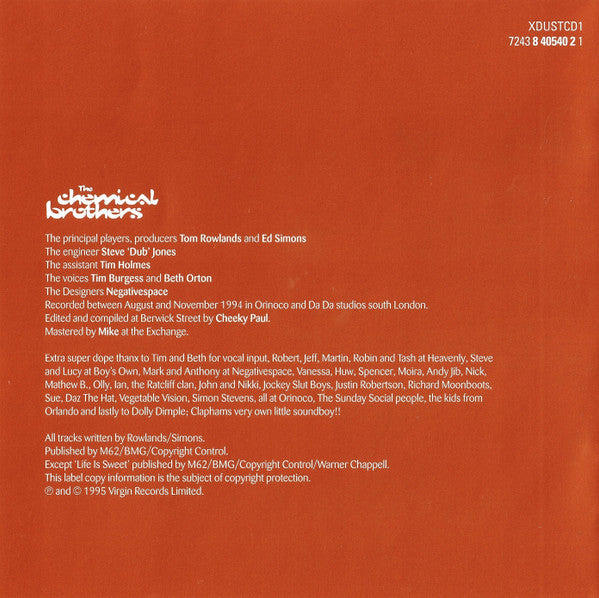 Chemical Brothers, The - Exit Planet Dust (tweedehands CD) - Velvet Music