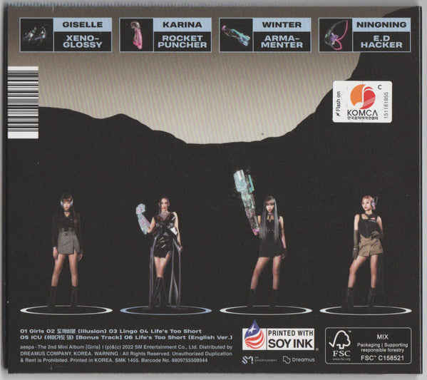 aespa - Girls (CD) - Velvet Music