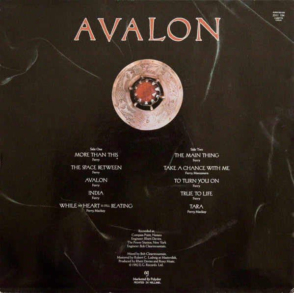 Roxy Music - Avalon (tweedehands LP) - Velvet Music