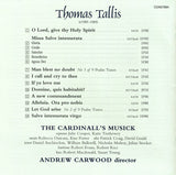 Thomas Tallis - Cardinall's Musick, The, Andrew Carwood - Salve Intemerata (CD) - Velvet Music