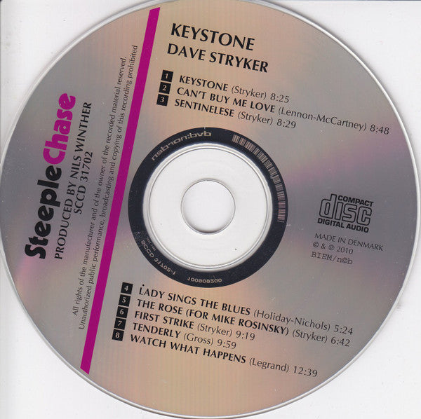 Dave Stryker Organ Quartet - Keystone (tweedehands CD) - Velvet Music