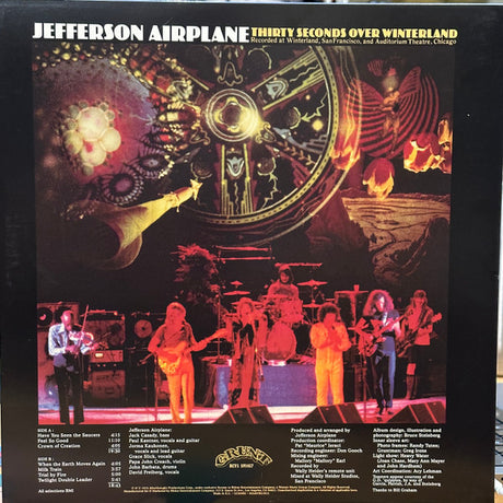 Jefferson Airplane - Thirty Seconds Over Winterland (LP)