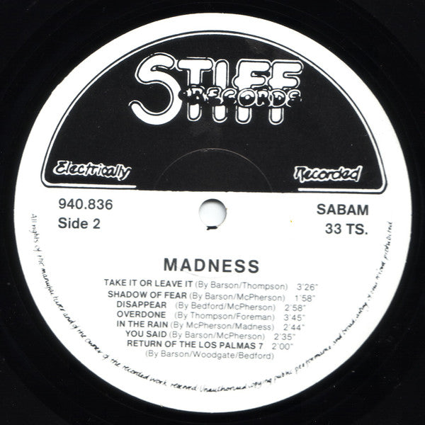 Madness - Absolutely (tweedehands LP) - Velvet Music