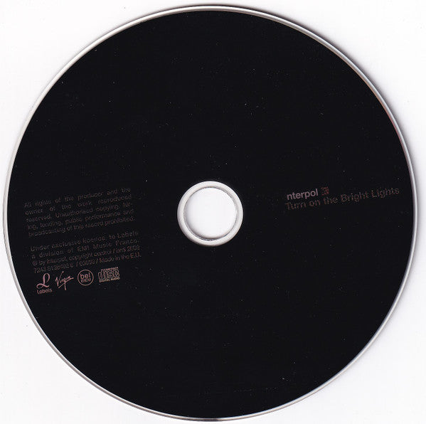Interpol - Turn On The Bright Lights (tweedehands CD) - Velvet Music