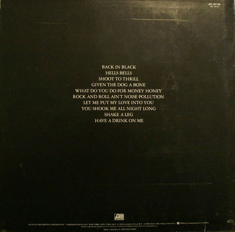 AC/DC - Back In Black (tweedehands CD) - Velvet Music