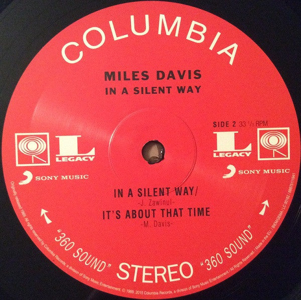 Miles Davis - In A Silent Way (LP) - Velvet Music