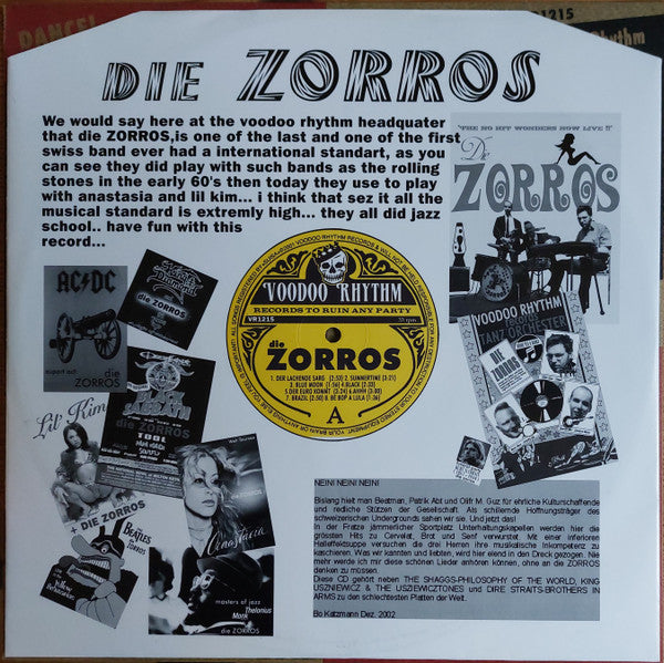 Die Zorros - History Of Rock Vol. 7 (LP) - Velvet Music