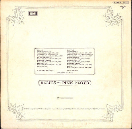 Pink Floyd - Relics (tweedehands LP) - Velvet Music