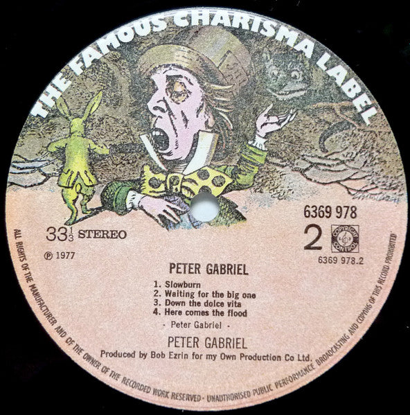 Peter Gabriel - Peter Gabriel (tweedehands LP) - Velvet Music