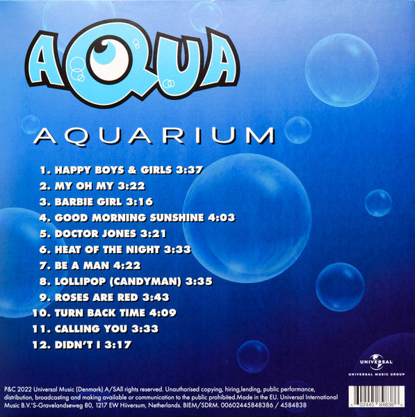 Aqua - Aquarium (LP) - Velvet Music