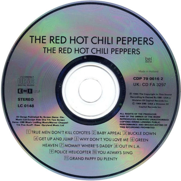 Red Hot Chili Peppers - The Red Hot Chili Peppers (tweedehands CD) - Velvet Music