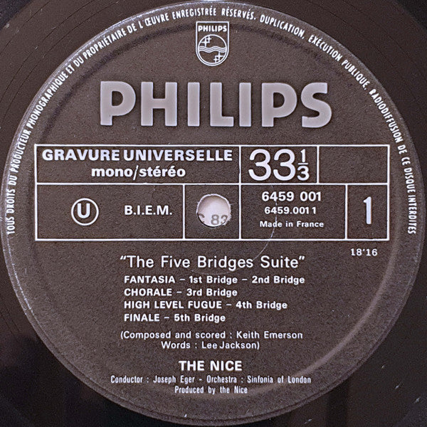 Nice, The - Five Bridges (tweedehands LP) - Velvet Music