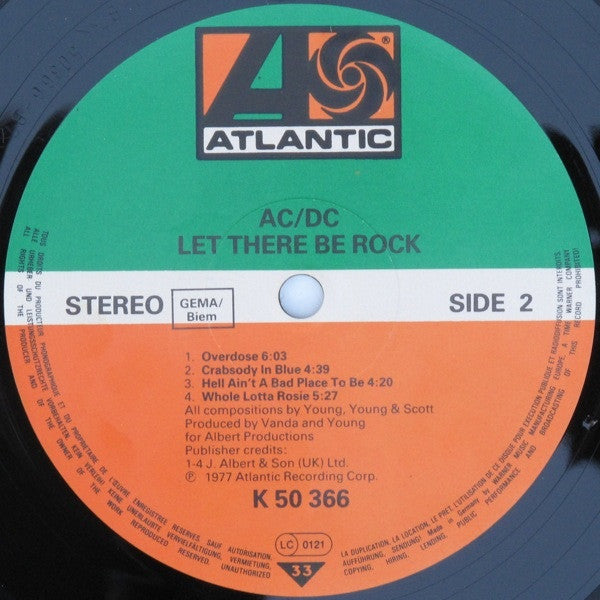 AC/DC - Let There Be Rock (tweedehands LP) - Velvet Music