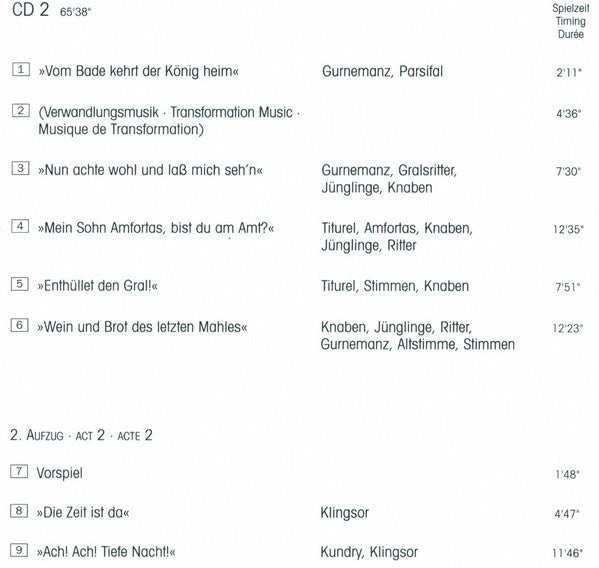 Richard Wagner - Wolfgang Windgassen, Martha Mödl, Ludwig Weber, George London (2), Hermann Uhde, Arnold van Mill, Hans Knappertsbusch - Parsifal - Bayreuth 1951 (tweedehands CD) - Velvet Music