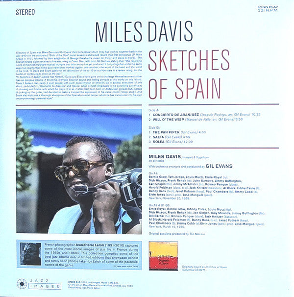 Miles Davis - Sketches of spain (LP) - Velvet Music