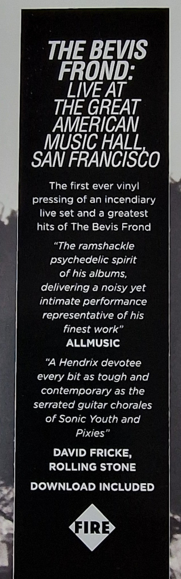 Bevis Frond, The - Live At The Great American Music Hall, San Francisco (LP)
