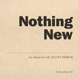 Gil Scott-heron - Nothing new (LP)