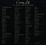 Roxy Music - Country Life (second hand LP)