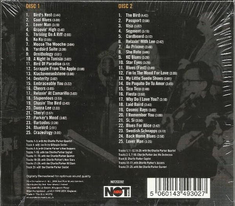 Charlie Parker - Bird's Nest (CD) - Velvet Music
