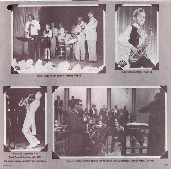 Paquito D'Rivera - Manhattan Burn (LP d'occasion)