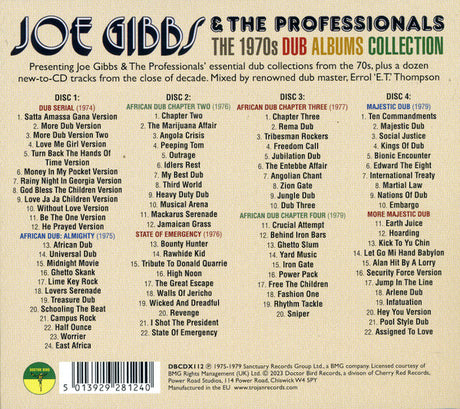 Joe Gibbs & The Professionals - The 1970s Dub Albums Collection (CD)