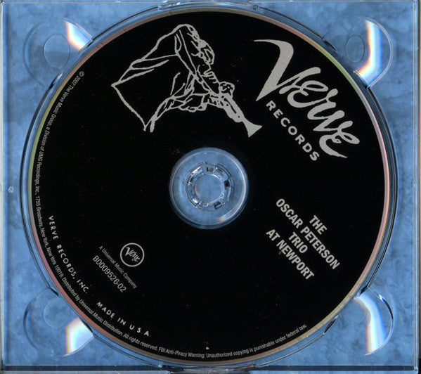 Oscar Peterson Trio, The With Roy Eldridge, Sonny Stitt & Jo Jones - The Oscar Peterson Trio At Newport (tweedehands CD) - Velvet Music