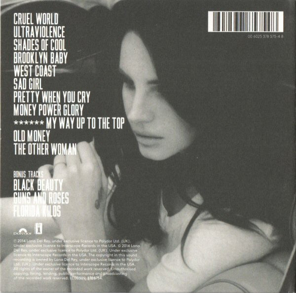 Lana Del Rey - Ultraviolence (tweedehands CD) - Velvet Music