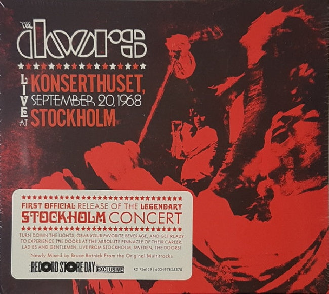 Doors, The - Live At Konserthuset, Stockholm September 20, 1968 (CD)