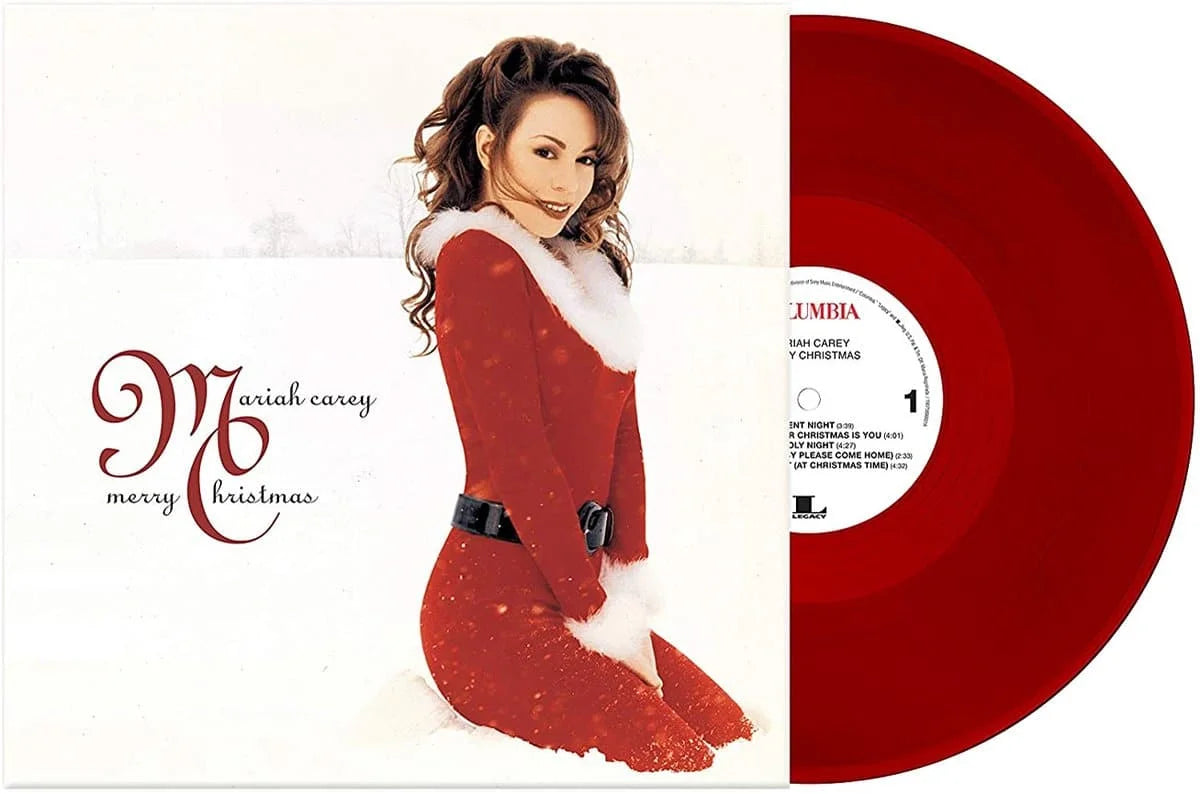 Mariah Carey - Merry Christmas (vinyle rouge 180 grammes édition 20ème anniversaire) (LP)