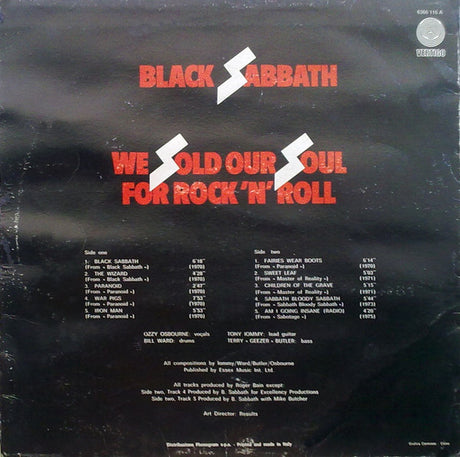 Black Sabbath - We Sold Our Soul For Rock 'N' Roll (tweedehands LP) - Velvet Music