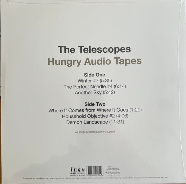 Telescopes - Hungry audio tapes (LP) - Velvet Music