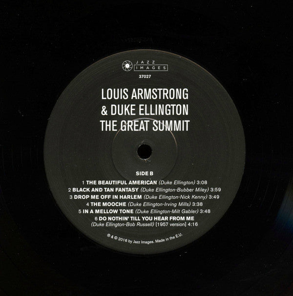 D L. Armstrong & Ellington - Great summit (LP) - Velvet Music