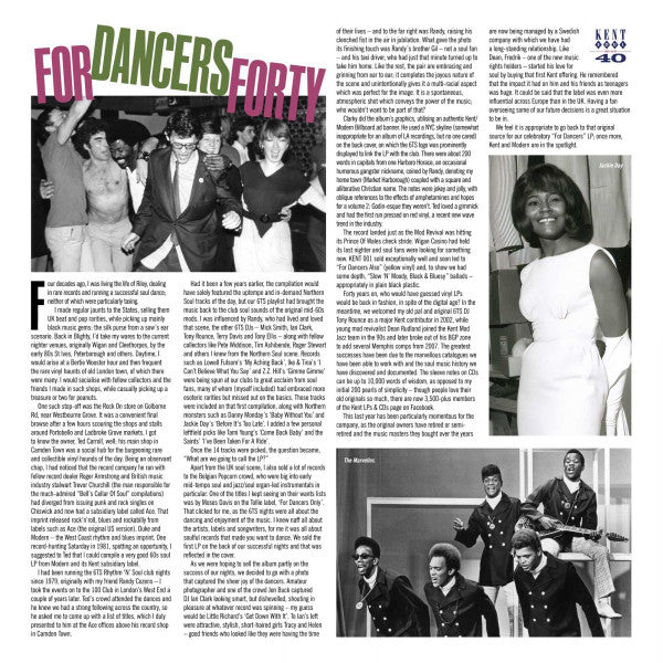 Various - For Dancers Forty (LP) - Velvet Music
