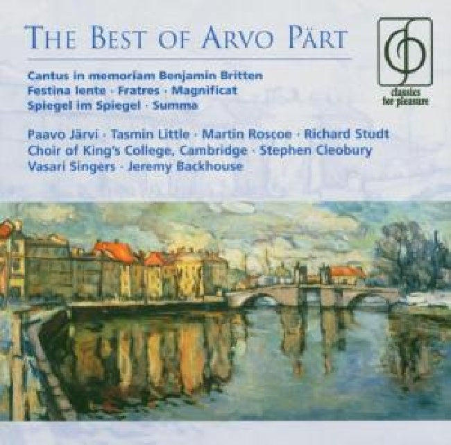 V/A (Various Artists) - The best of arvo part (CD) - Velvet Music