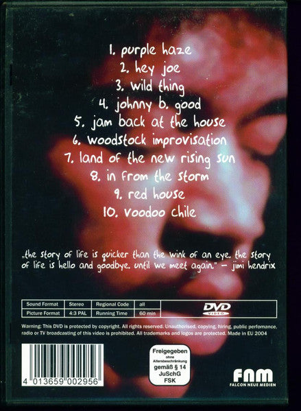 Jimi Hendrix - Until We Meet Again (tweedehands DVD) - Velvet Music
