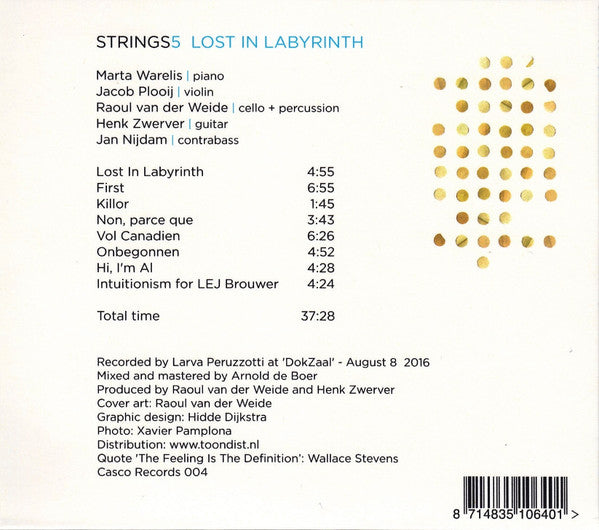 Strings5 - Lost In Labyrinth (CD d'occasion)