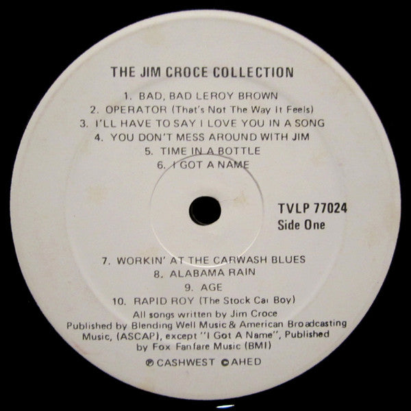 Jim Croce - The Jim Croce Collection (20 Original Hits) (tweedehands LP) - Velvet Music