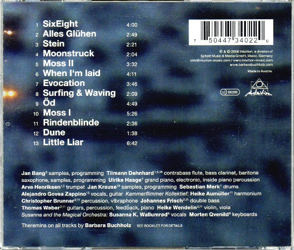 Barbara Buchholz - Moonstruck (tweedehands CD) - Velvet Music