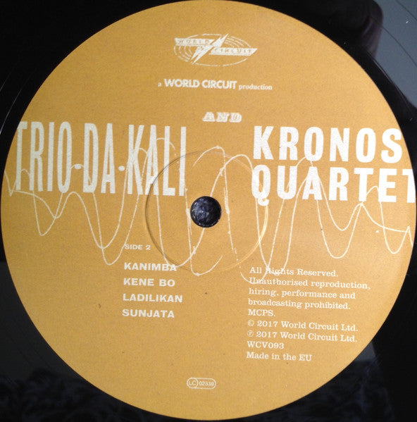 Trio Da Kali And Kronos Quartet - Ladilikan (LP) - Velvet Music