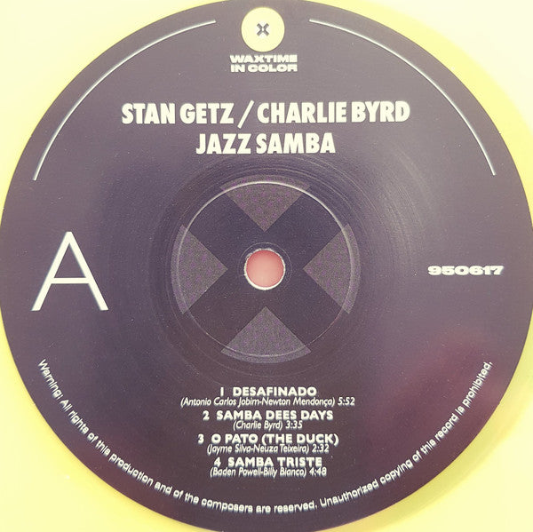 Stan Getz / Charlie Byrd - Jazz Samba (LP) - Velvet Music