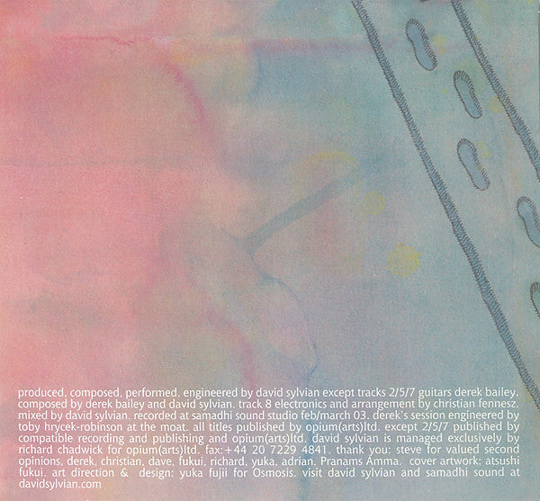 David Sylvian - Blemish (tweedehands CD) - Velvet Music