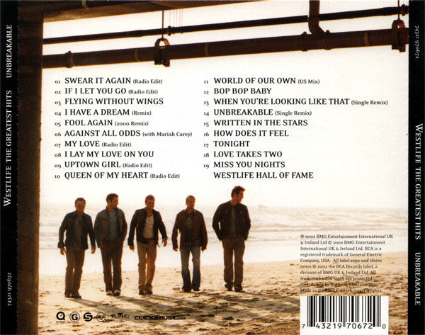 Westlife - Unbreakable - The Greatest Hits Vol. 1 (tweedehands CD) - Velvet Music