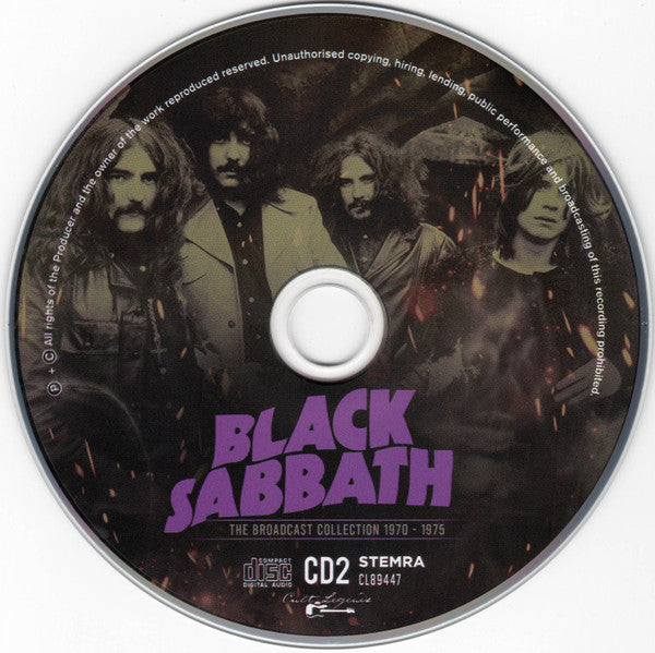 Black Sabbath - The Broadcast Collection 1970 - 1975 (CD)