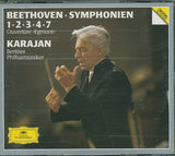Ludwig van Beethoven, Herbert Von Karajan, Berliner Philharmoniker - 9 Symphonien, Ouvertüren (tweedehands CD) - Velvet Music