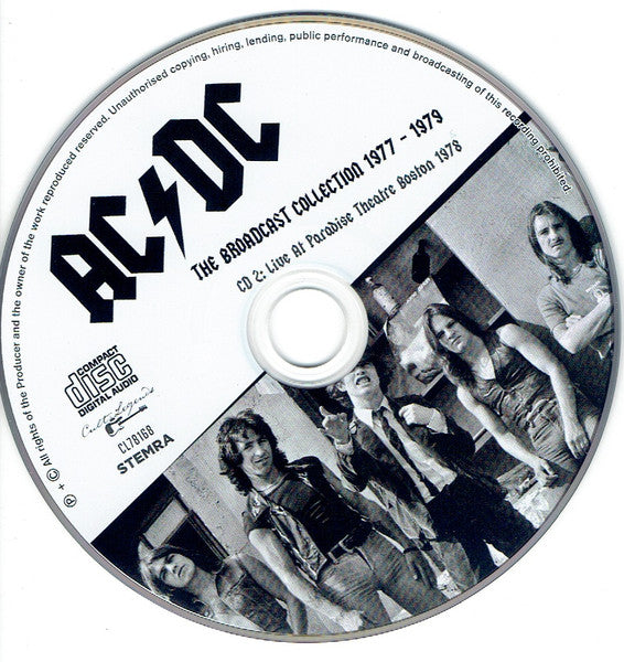 AC/DC - The Broadcast Collection 1977 - 1979 (CD)